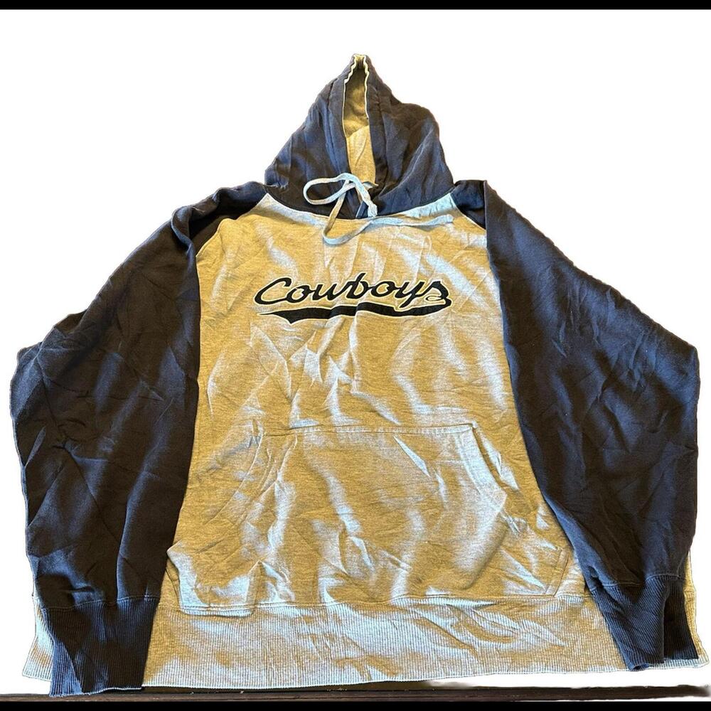 Vintage Dallas Cowboys NFL Hooded Sweatshirt Size 3XL